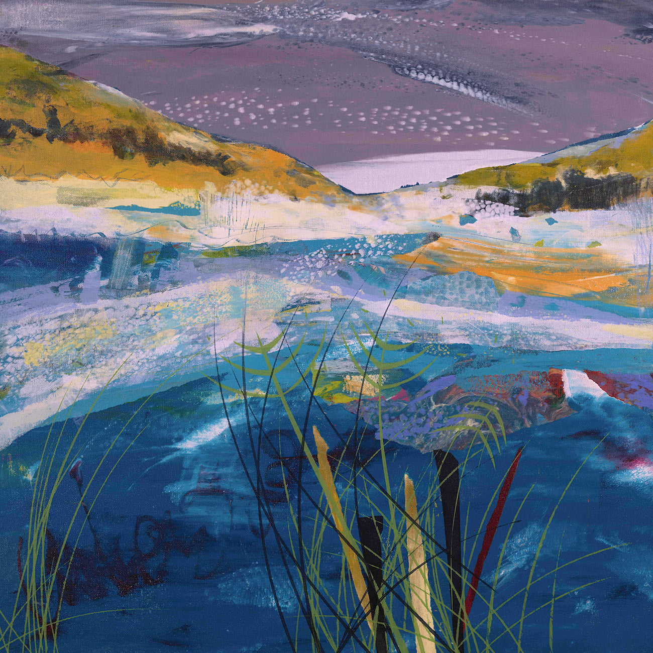 Lagoon (Square Giclée)