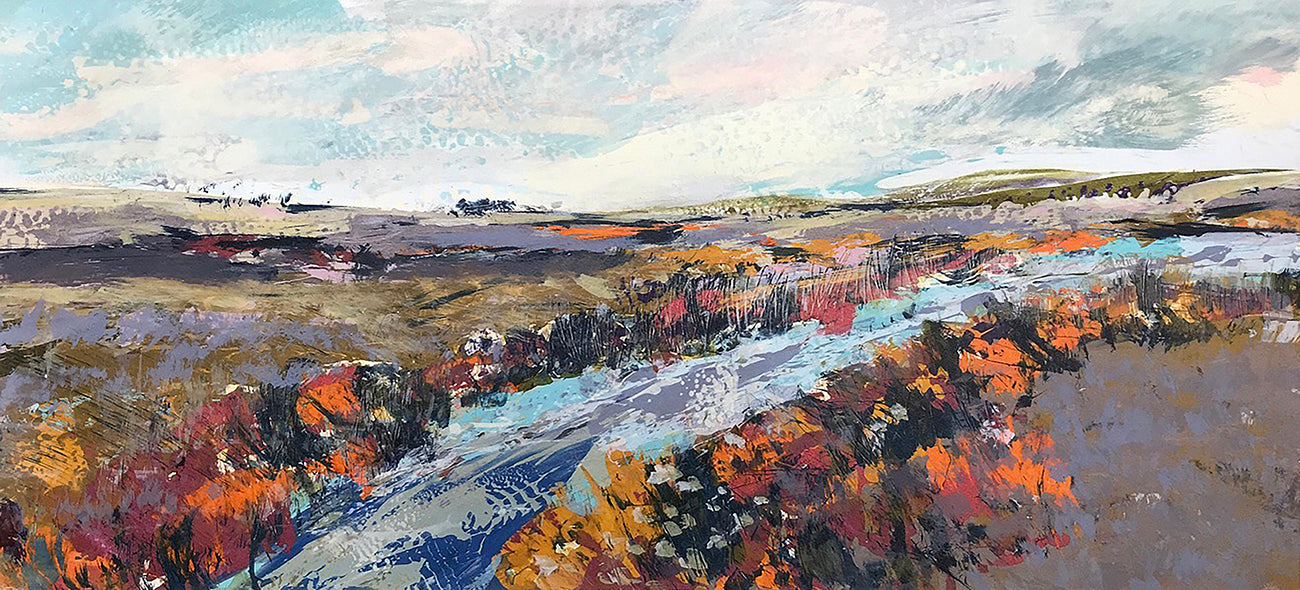 Autumn Water (Panoramic Giclée)