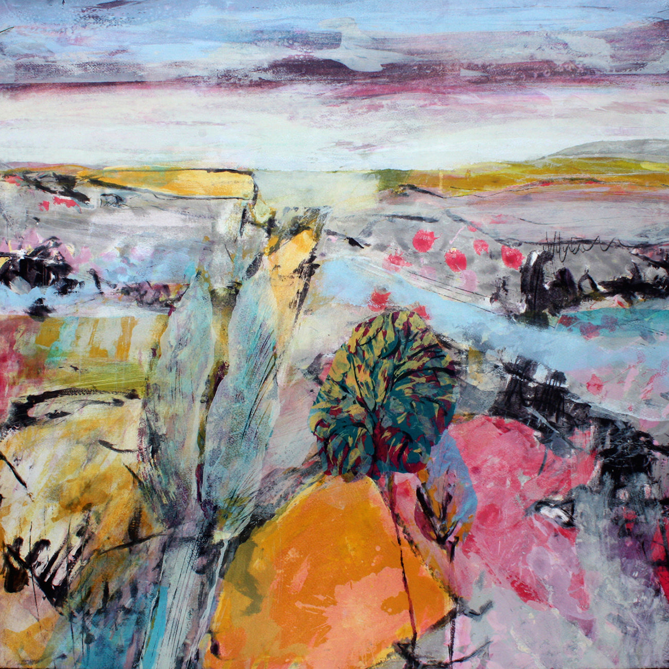 First Snow (Square Giclée)