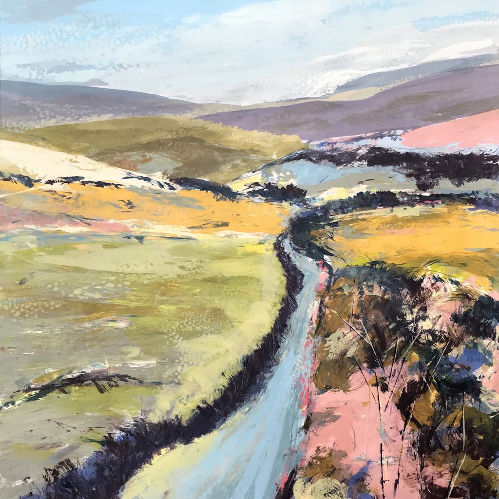 Into The Hills (Square Giclée)