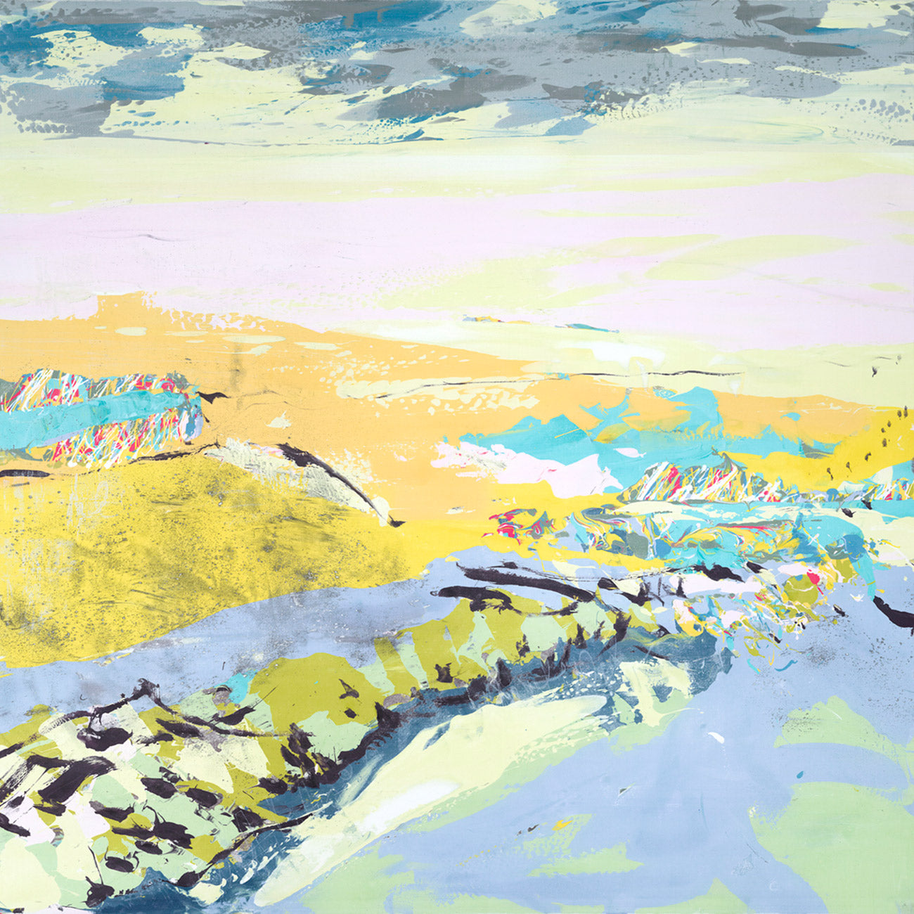 Sea Walk (Square Giclée)